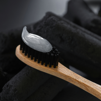 Bamboo Toothbrush with Ultra-Soft Charcoal activated Bristles I 100% Natural & Eco-Friendly (Pack of 4)