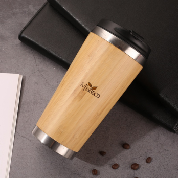 A Premium Eco-Friendly Bamboo Tumbler – Stylish & Durable I Insulated & Leakproof (450 ml)