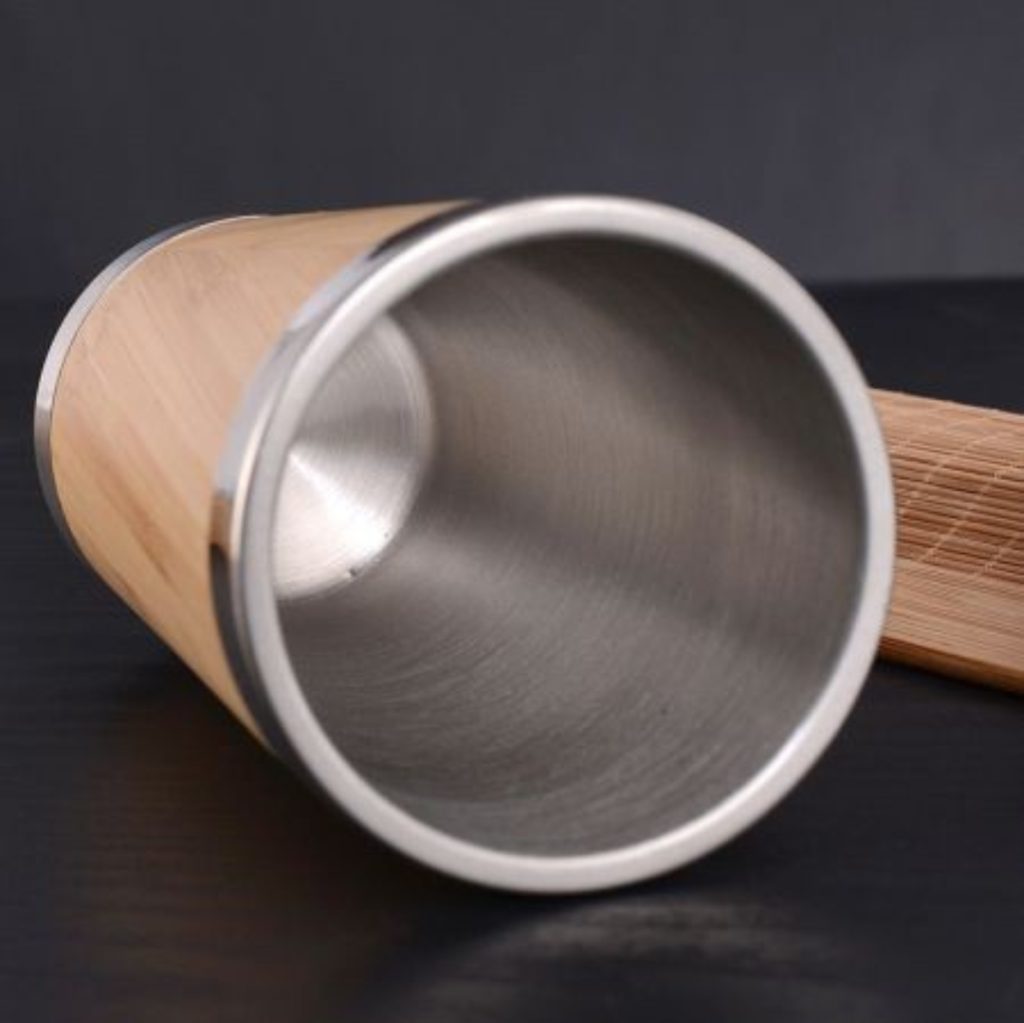A Premium Eco-Friendly Bamboo Tumbler – Stylish & Durable I Insulated & Leakproof (450 ml) - Image 3