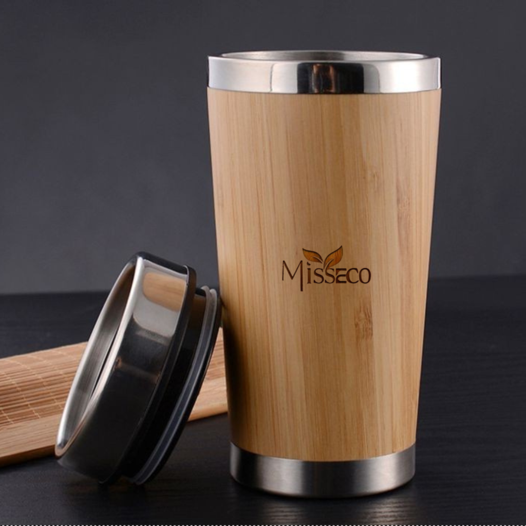 A Premium Eco-Friendly Bamboo Tumbler – Stylish & Durable I Insulated & Leakproof (450 ml) - Image 2
