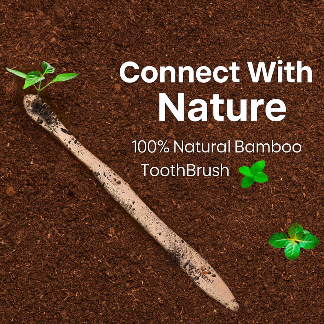 Eco Bamboo Charcoal Activated Toothbrush for Kids | Soft, Eco-Friendly, BPA-Free ( Pack of 2 ) - Image 5