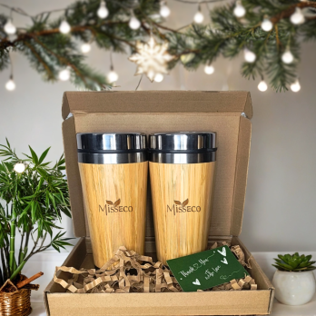 MissEco : Bamboo Eco Duo – Premium Bamboo Sippers for Everyday Use
