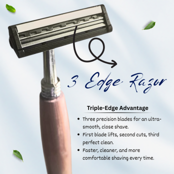 Bamboo 3 Edge Razor | Misseco